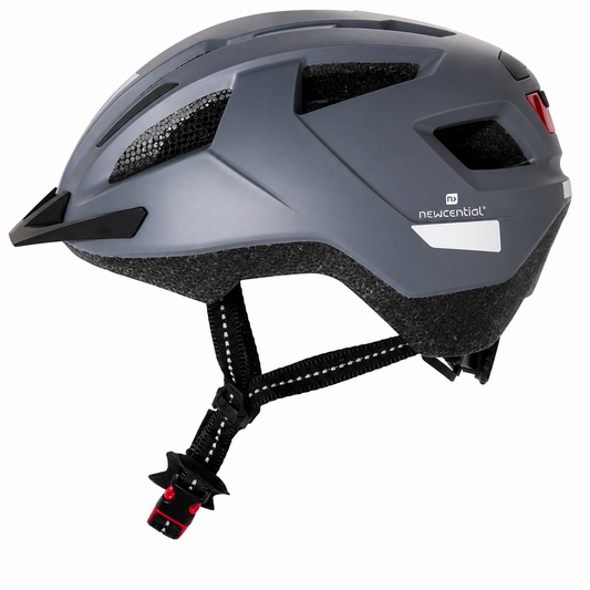 Newcential Bike Helmet with Rear Light S/M
