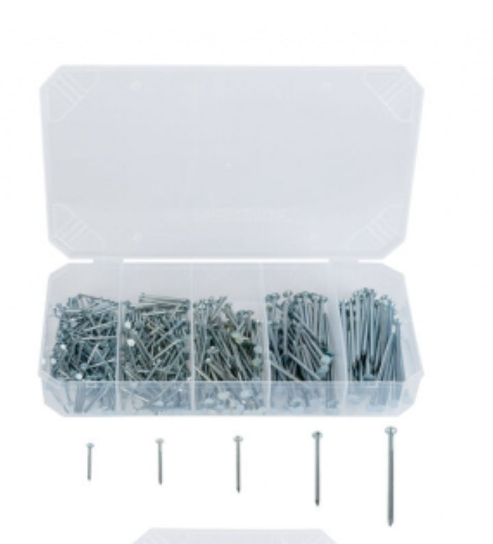 Parkside - Nail assortment, 457 pieces