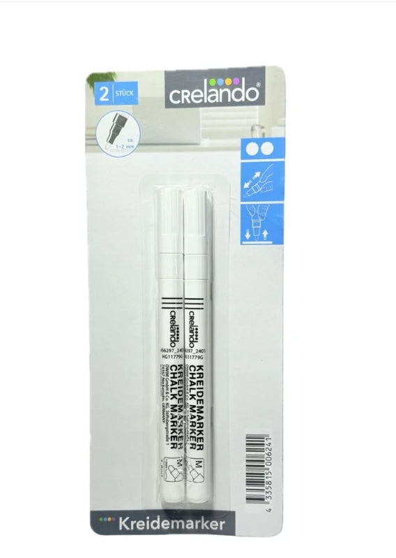 Crelando - Chalk Markers (2 Pcs.)
