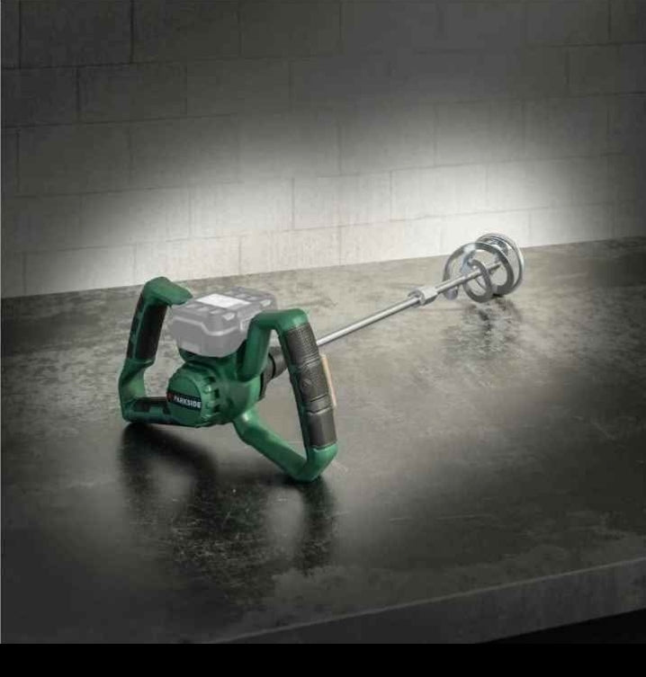 Parkside - Cordless Paint and Mortar Stirrer & Mixer without Battery and Charger Mixer, 20 V