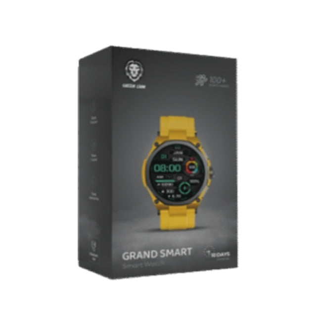 Green Lion Grand Smart Watch with Yellow - Yellow