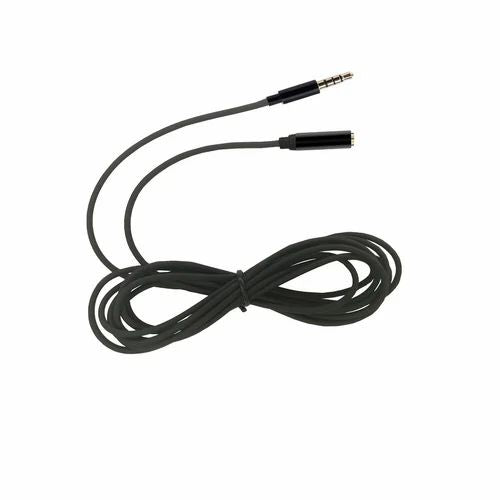 1 Meter Black 3.5 Mm Male To Female Aux
Cable Stereo Audio Cable