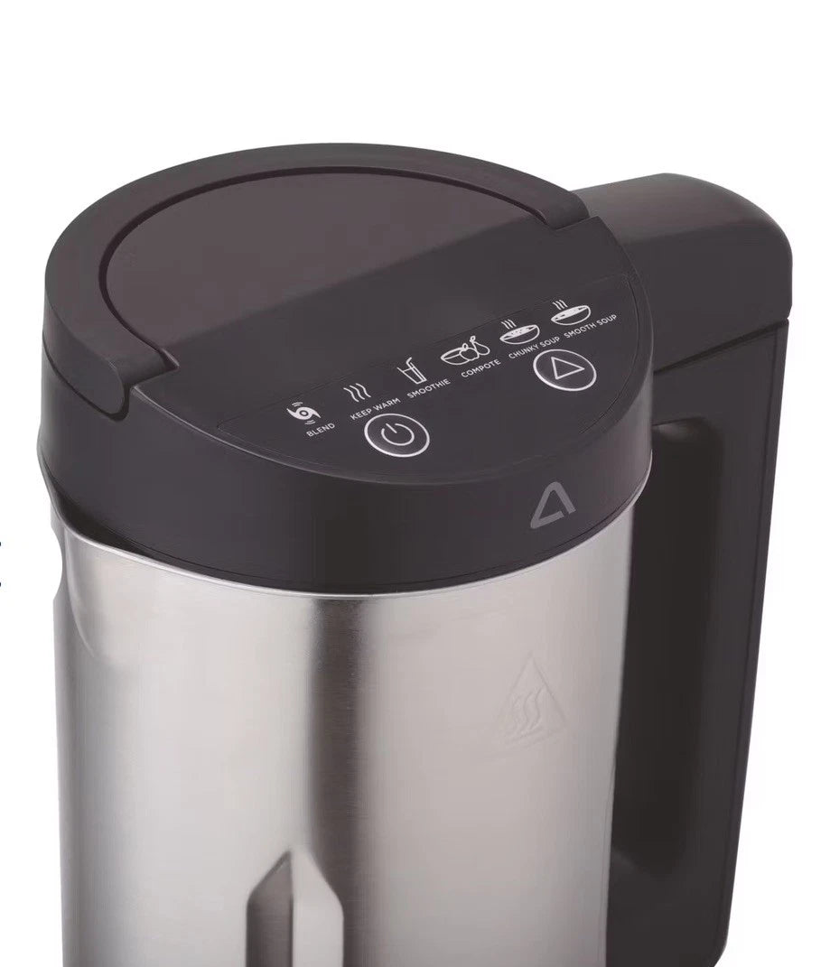 AMBIANO - Compact Healthy Soup Maker 1.6L Capacity With Stainless Steel Jug & 6 Function.
