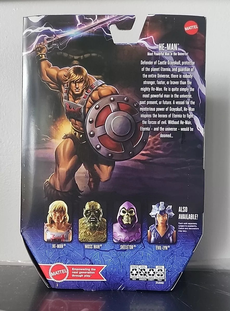 He-Man Figure. Masterverse Masters of the Universe.
