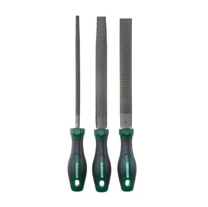 Parkside - Rasp Set for Woodworking & Metal Use Set of 3.