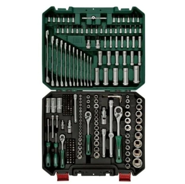 Parkside 216-piece socket and spanner set.