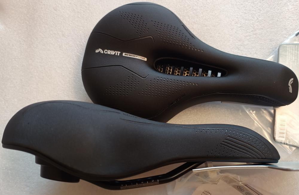 Crivit - Bike Saddle Memory foam Saddle