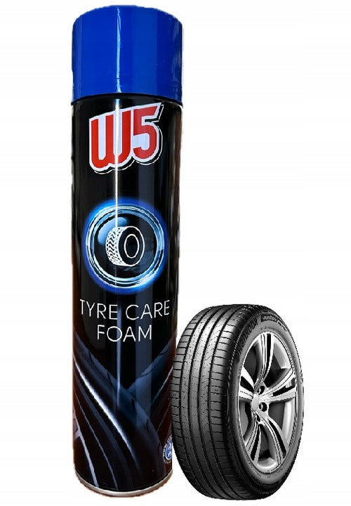 W5 Carcare Foam tires 600ml