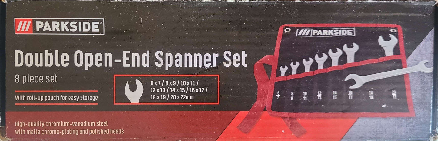 Parkside - Double Open End Spanner Wrench Set