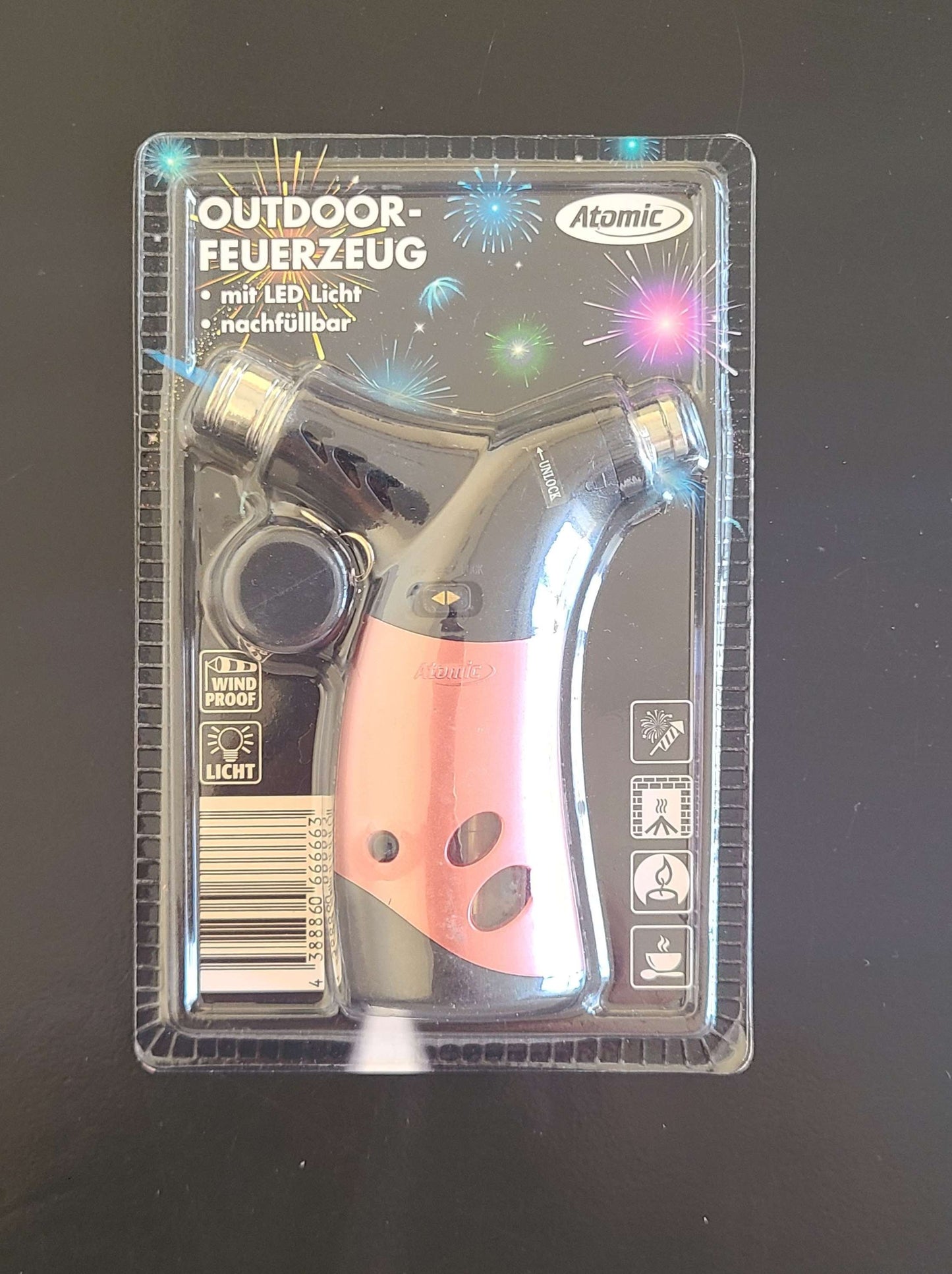 Atomic - Outdoor wind proof Lighter
