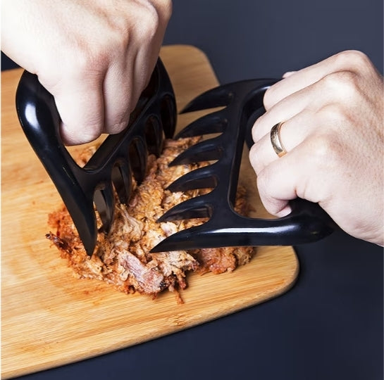 BBQ Meat Forks - Paws for Pulling Brisket from Grill Smoker or Slow Cooker
