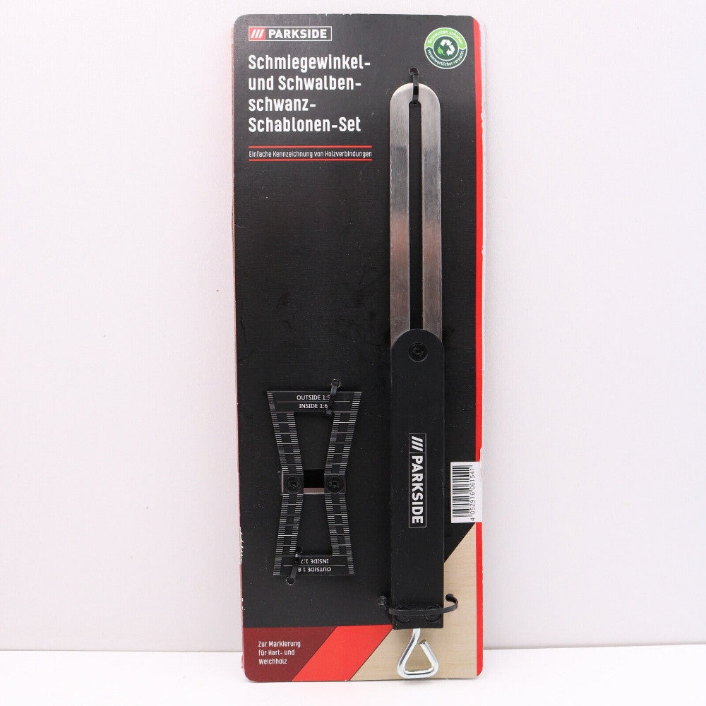 PARKSIDE - Bevel angle and dovetail template set