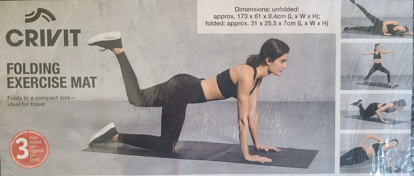 Crivit - Folding Exercise Mat