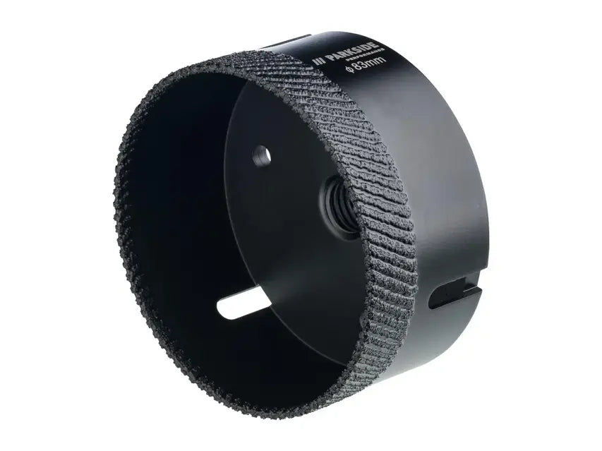 Parkside - 83mm Diamond Core Drill Bit For Drilling in Ceramics, Granite, and Marble