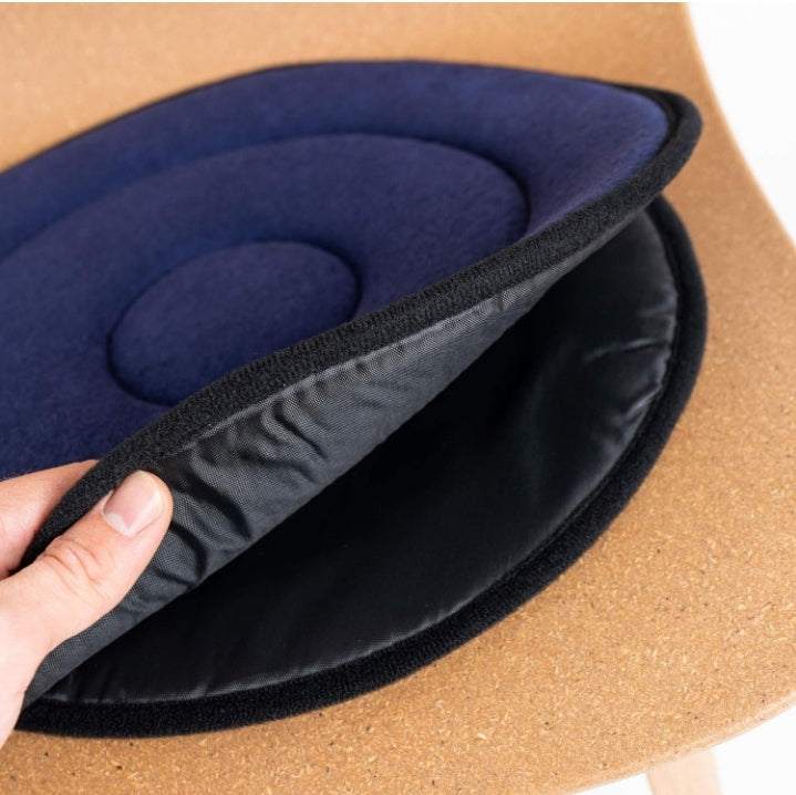 Weinberger Rotatable Seat Cushion / Rotatable / Easy to Get in and Out of the Car / Practical on the Stool for Household Work / Colour: Blue