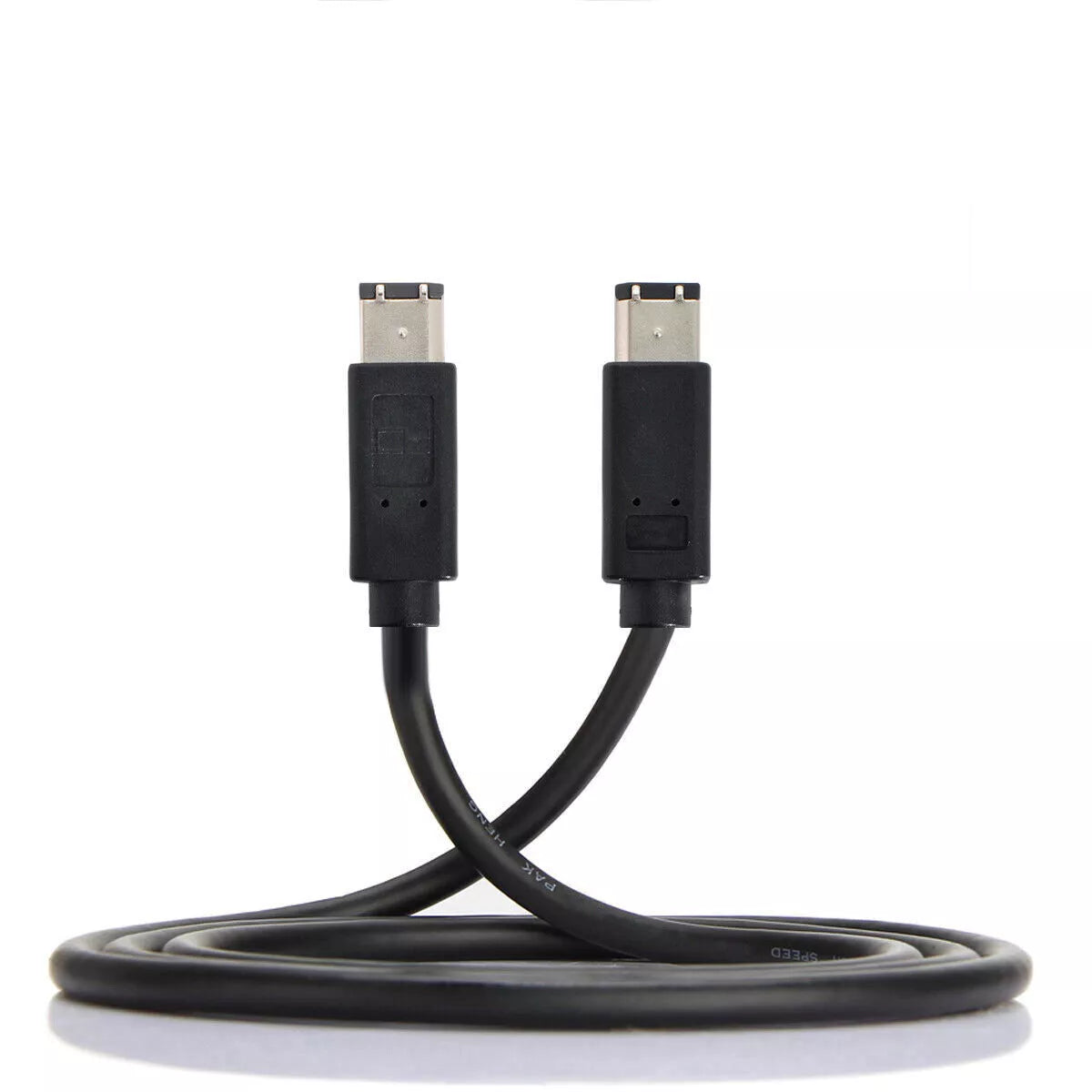 Fire Wire - 6 PIN/ 6PIN FireWire 400 - FireWire 400 Cable, 1.8m, Black.