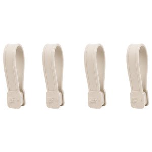 Livarno home Magnetic towel holder, 4-piece set