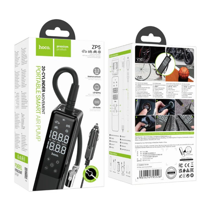Hoco Smart Car Air Pump #ZP5