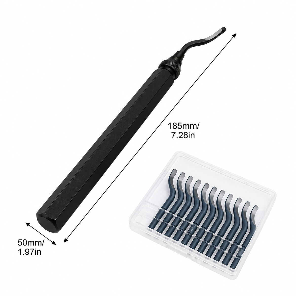 Deburring and Trimming Knife Scraper, Trimming Tool, Chamfering and Trimming Tool