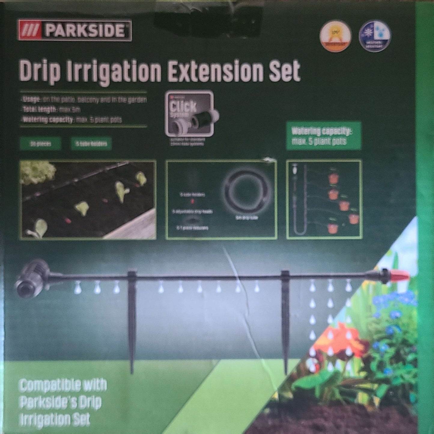 Parkside - Drip Irrigation Extension Kit