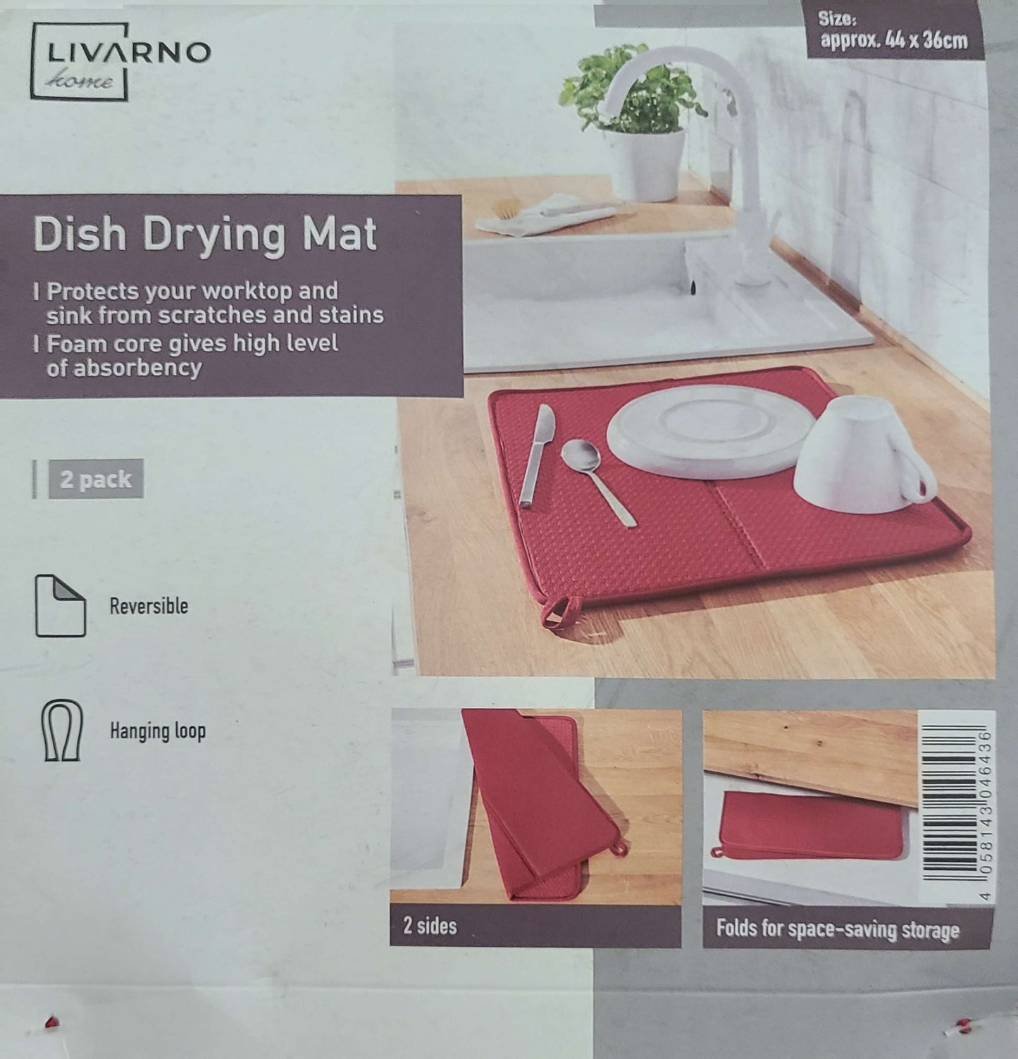 Livarno Home - Foam Mat 2 pieces.
