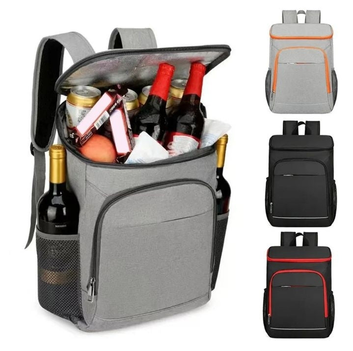 Country Side - 14L Cooler Backpack Leakproof Insulated Lunch, Bag Picnic food insulation cooler bag for Outdoor Camping Hiking Picnics Beach.