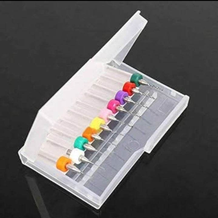 Circuit Board Drill Bits Kit 0.1mm-1.0mm Tool Carbide Spiral