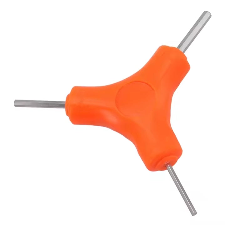 Key Wrench Y-type Handle Inner Hexagon allen Wrench Spanner Hand Bicycle & FishingTool.