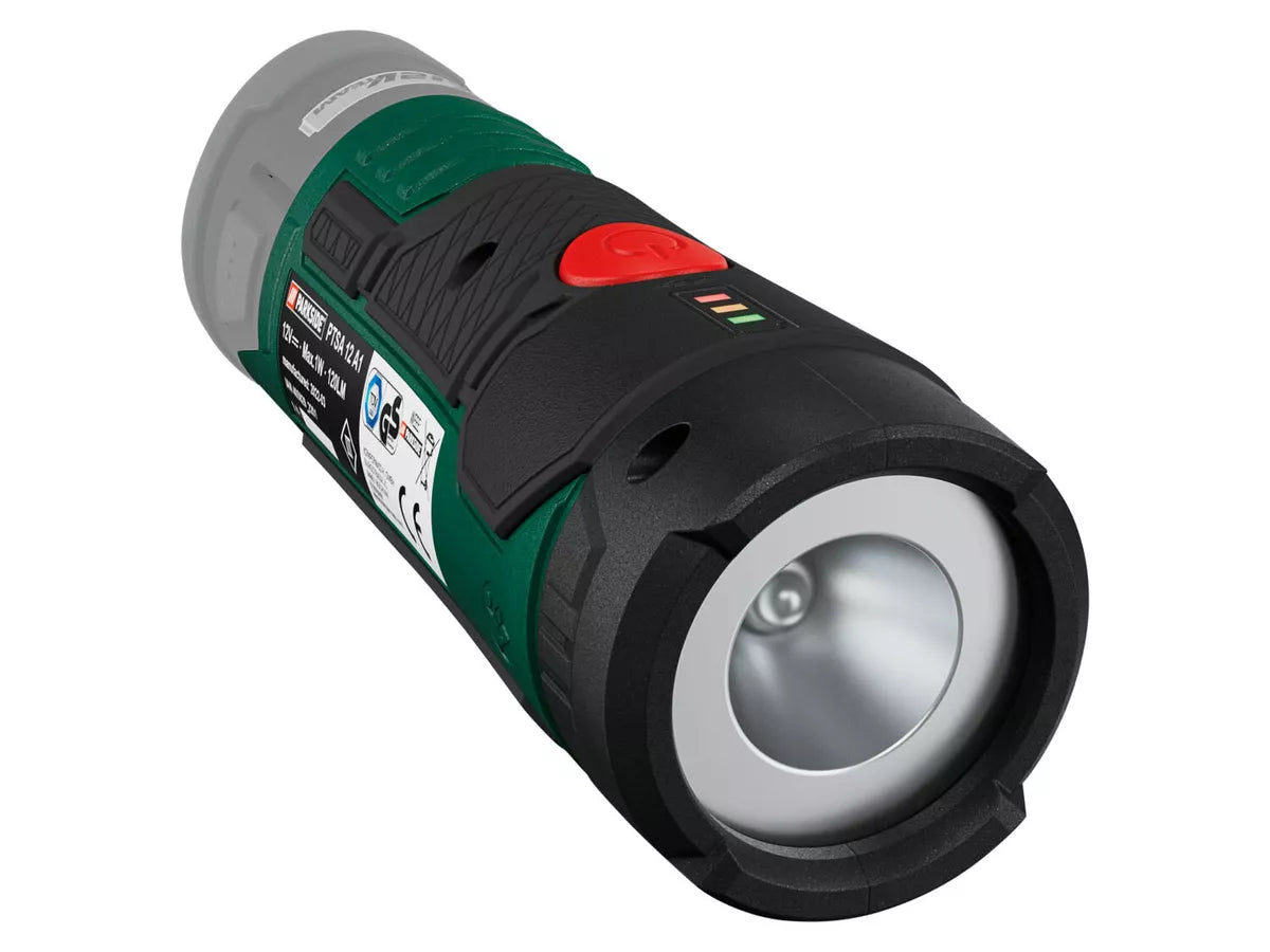 Parkside 12V Cordless LED Worklight Rechargeable Torch Bare Light.