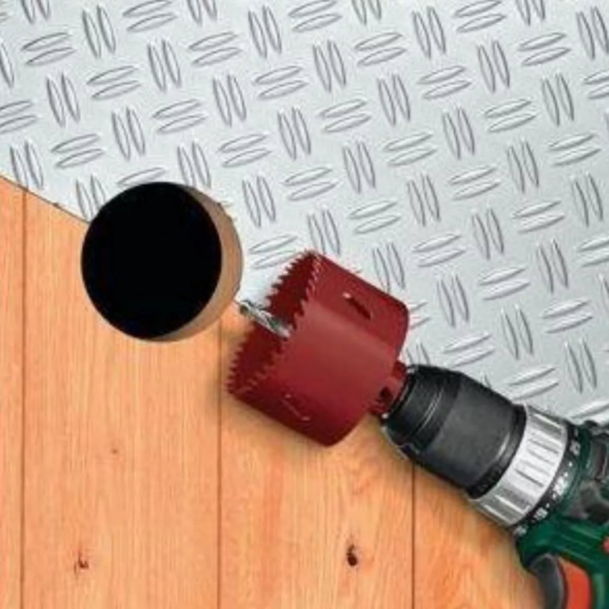 Parkside - Bi Metal Hole Saw - 68mm For Wood Plasterboard Plastic Or Metal