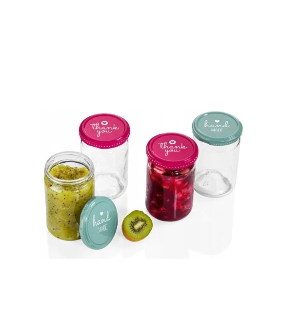 ERNESTO set of 4 jars - perfect for the kitchen and pantry