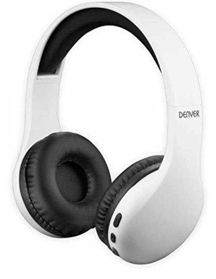 Denver BTH-240 White MK3 Bluetooth headset.