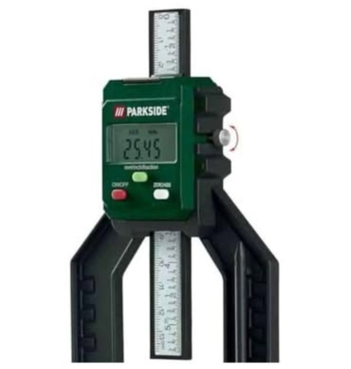 Parkside Digital Depth Gauge, Profile Depth Gauge, Caliper and Altimeter