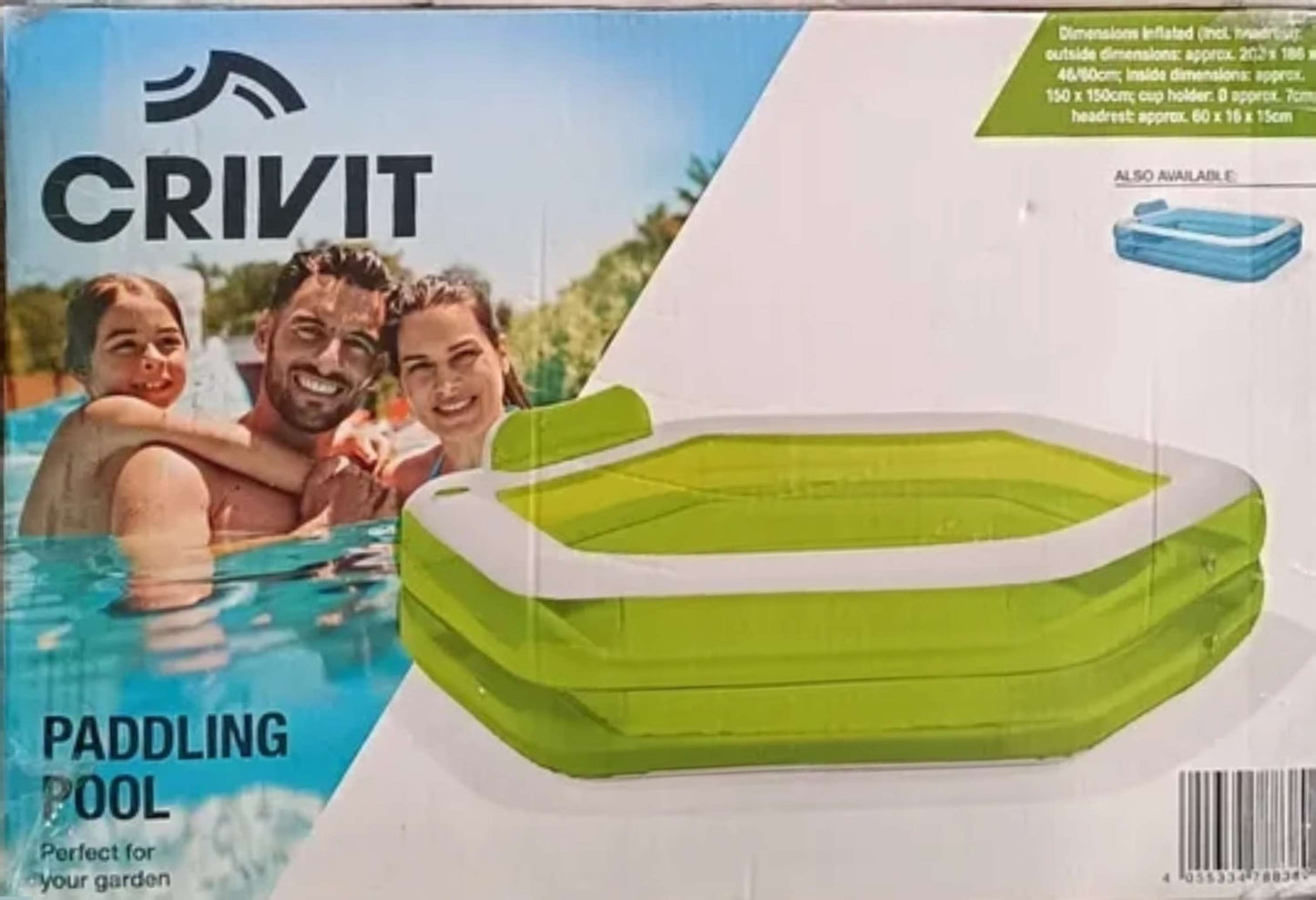Crivit - Inflatable Pool