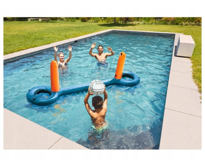 CRIVIT - Inflatable pool net Volleyball, Waterball  250 x 76 x 59 cm