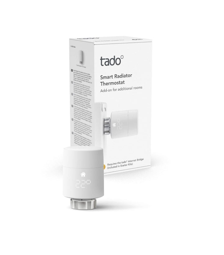 Tado° - Smart Radiator Thermostat (Vertical Mounting) - Add-On For Multi-Room Control.