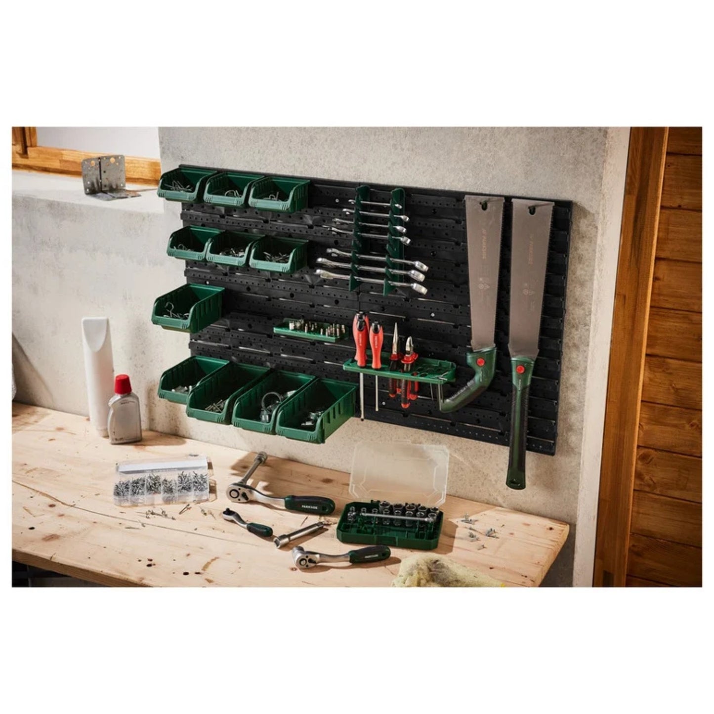 Parkside - 43-piece Storage Set for Workshops