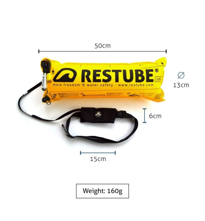 Restube - Beach Swim Buoy Starter Kit for a variety of water sports activities.