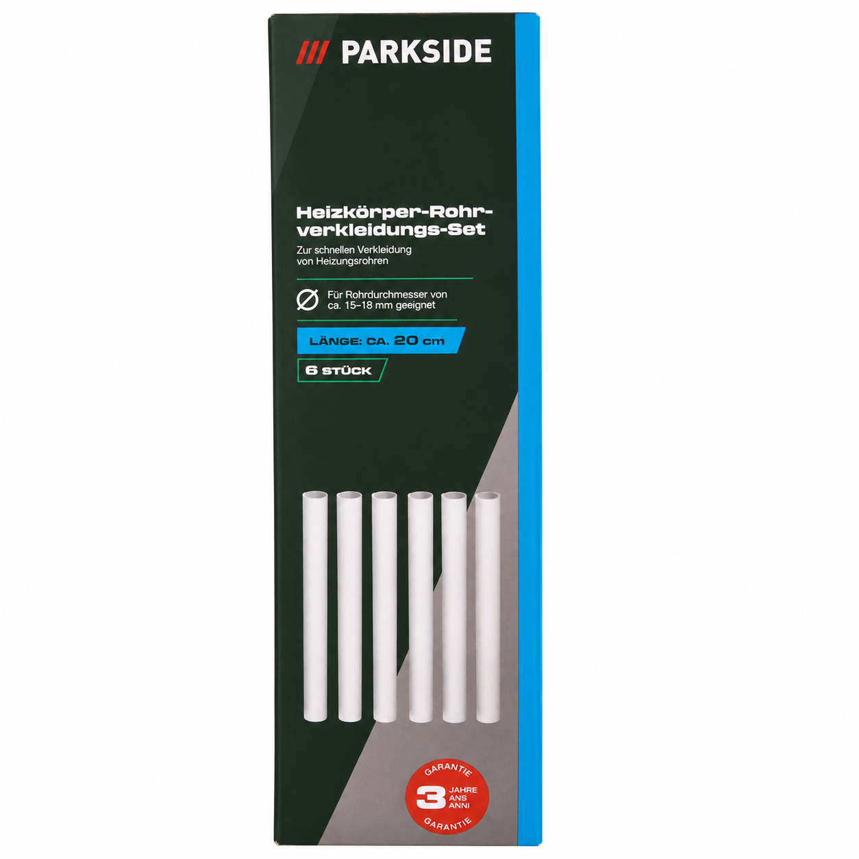 Parkside - Radiator Pipe Cover Set designed to Hide Exposed Heating Pipes.