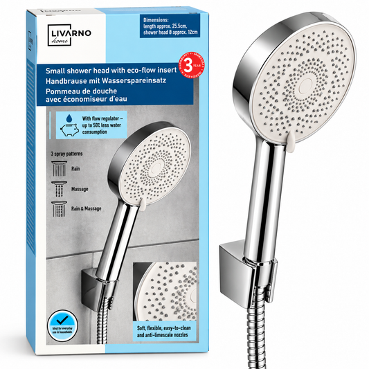 Livarno Home - Multi-Functional Shower Head 12cm
