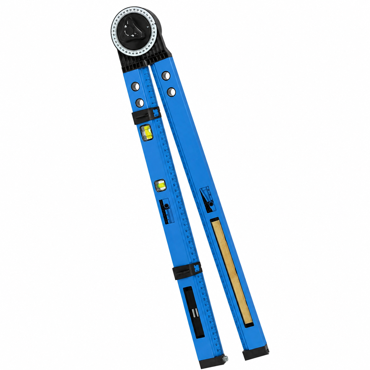 Workzone - Universal Angle Measuring Tool and Protractor for Carpentry and Construction