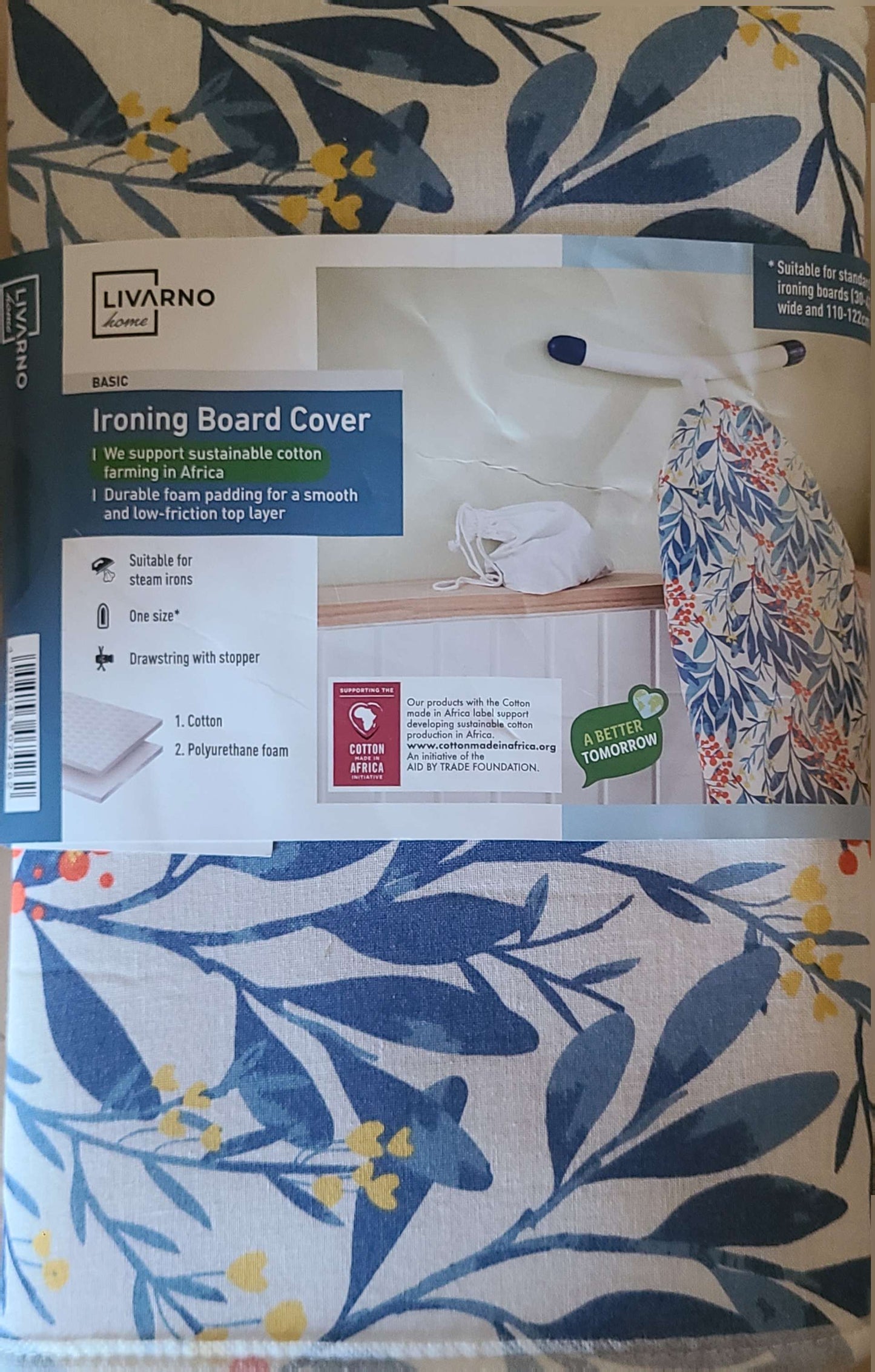 Livarno Home - Ironing Board Cover ( 30-42cm wide 110-122cm Long)