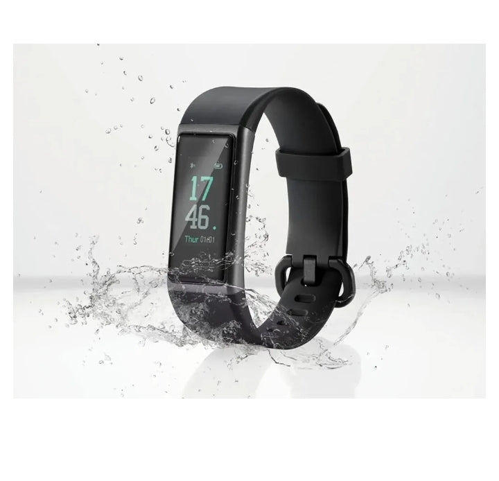 Silvercrest Activity Tracker Wristwatch Fitness Health Heart Rate Black