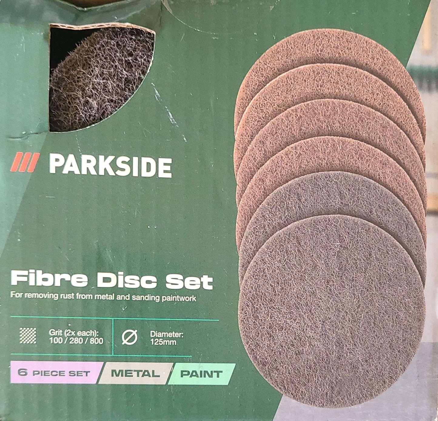 Parkside - Fibre Disc Set
