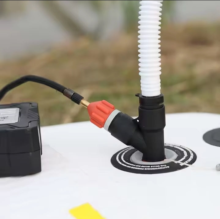 Paddle board SUP double intake adapter multi-Pump
Adapter multi-person air pump surfboard accessories