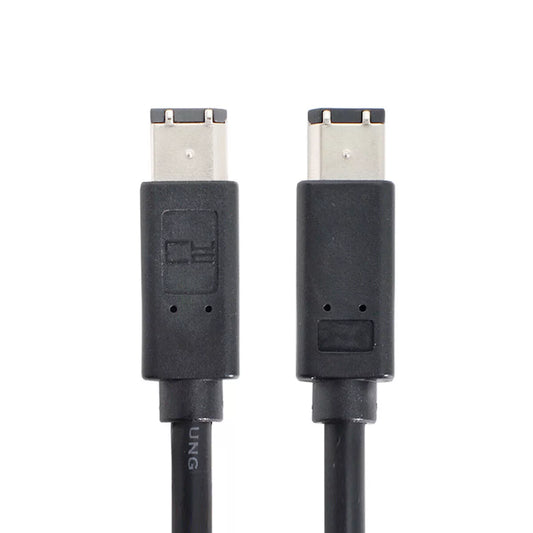 Fire Wire - 6 PIN/ 6PIN FireWire 400 - FireWire 400 Cable, 1.8m, Black.