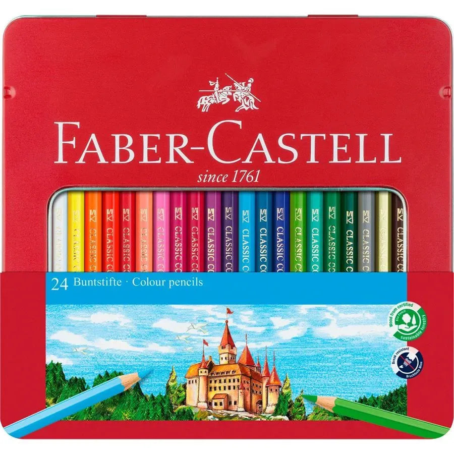 Faber Castell - Classic Colour colour pencil of 24 pieces