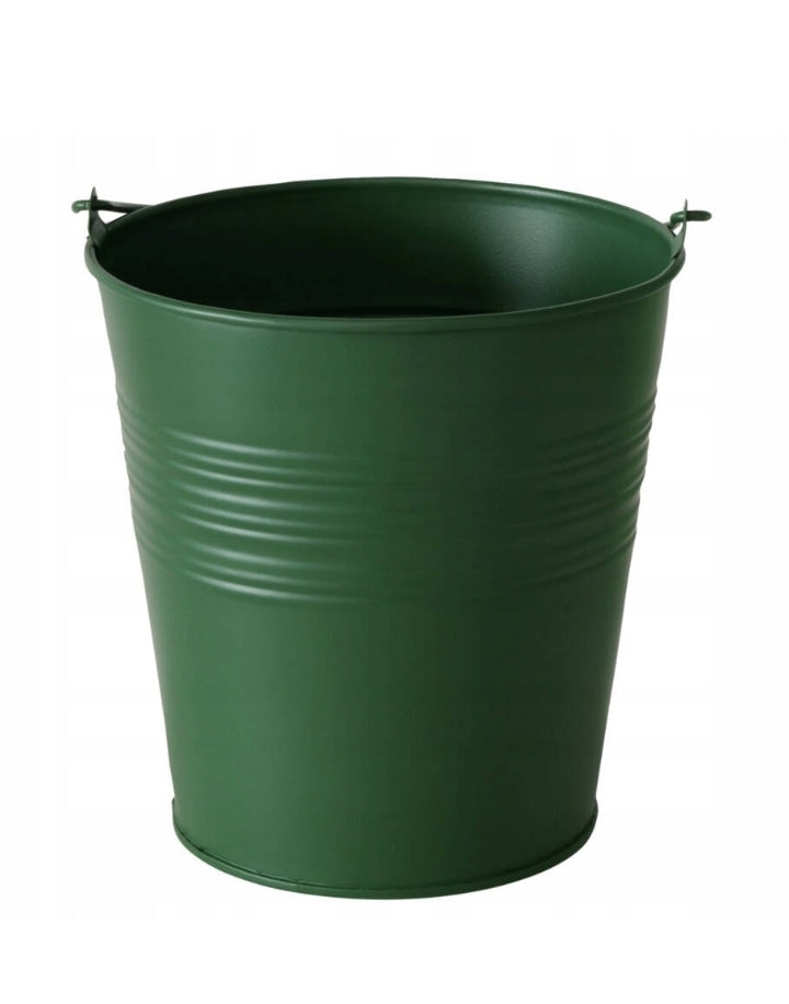 BALCONY FLOWER POT, BUCKET, GALVANIZED, LINGO, DIAMETER 15 CM, BOLTZE