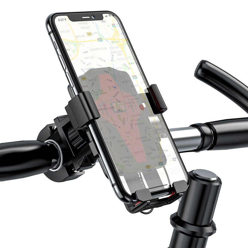 Hoco - CA73 Flying bicycle and motorcycle universal mobile phone holder for 4.5-7 inches mobile phones, for bicycle, motorcycle, baby carriage
