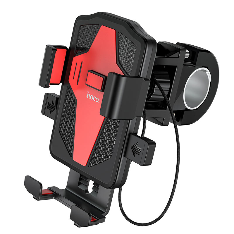 Hoco - CA73 Flying bicycle and motorcycle universal mobile phone holder for 4.5-7 inches mobile phones, for bicycle, motorcycle, baby carriage